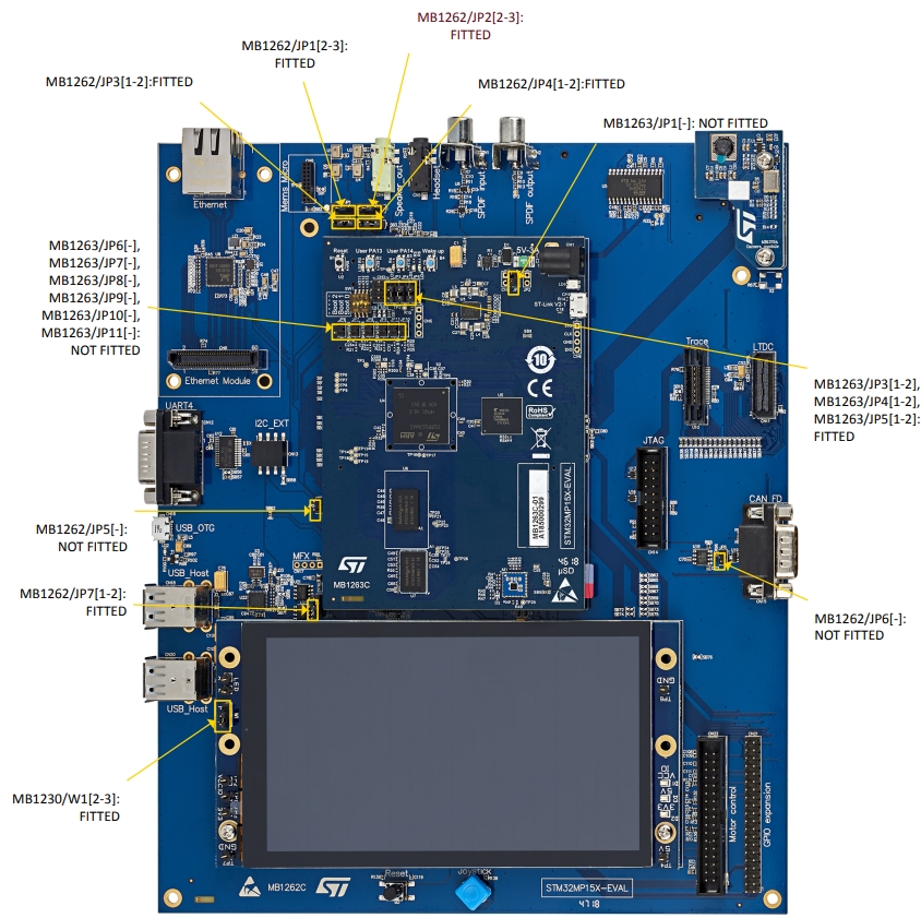 STM32MP1系列评估板 - 多功能高性能开发平台