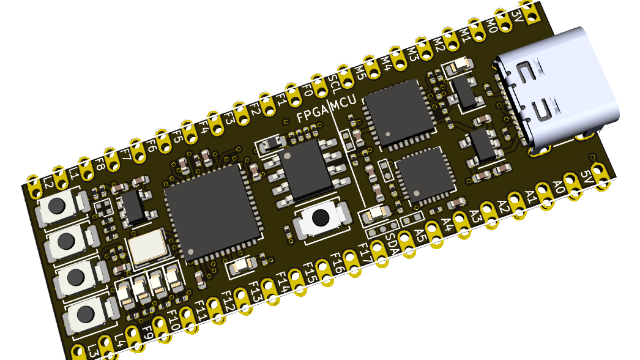 适合电赛和RISC-V移植学习的、基于STM32G031 + iCE40UP5K的MCU/FPGA核心模块