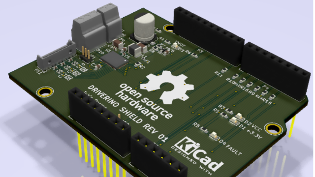 Driverino-Shield——基于Arduino开发平台的BLDC感应电机控制器