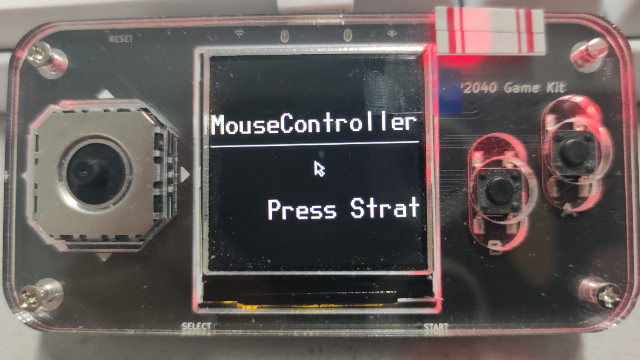 基于树莓派RP2040的嵌入式系统学习平台制作摇杆鼠标