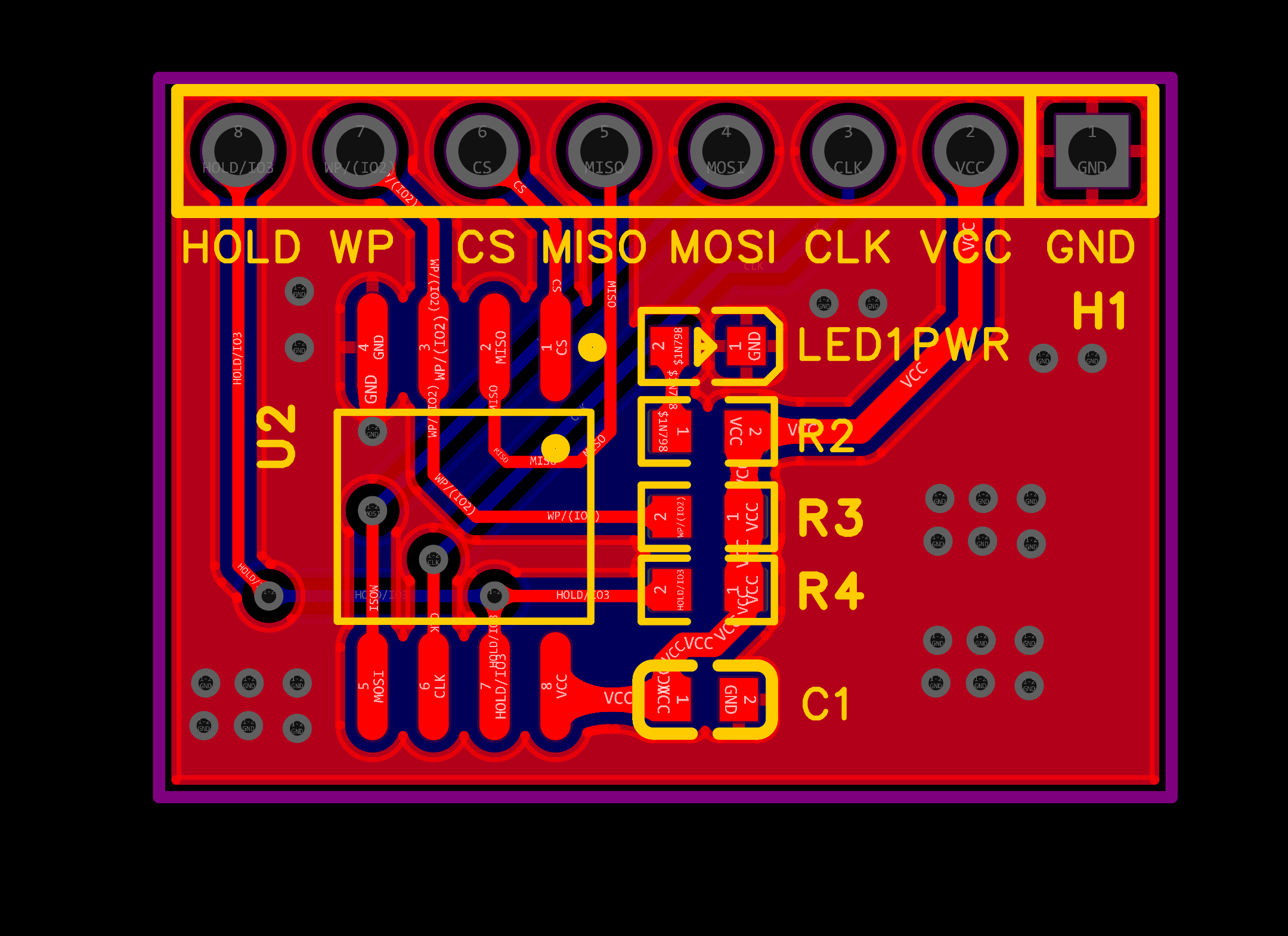 Pcb Module Spi 2026 Make Blocks #1阶段1 - SPI Flash存储扩展模块设计