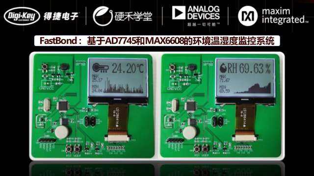 FastBond ：基于AD7745和MAX6608的环境温湿度监控系统