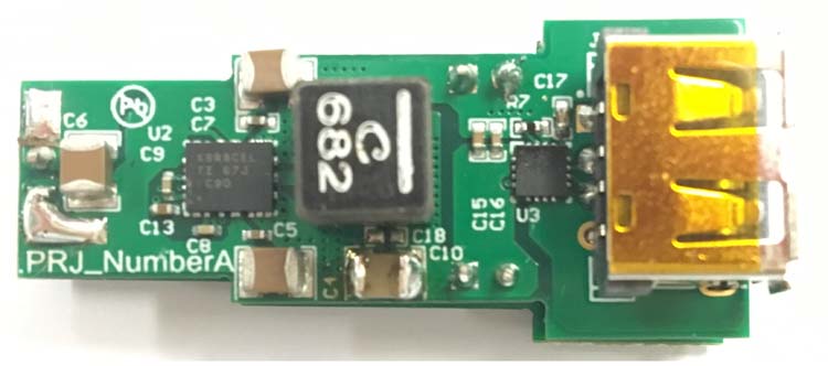 USB Type-C DFP 5V 1.5A + USB Type-A 5V 2.4A 车载充电器参考设计