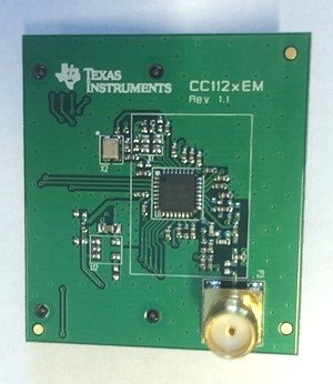 采用 CC1120 且低于 1GHz 的无线远距离参考设计（868 至 915MHz）