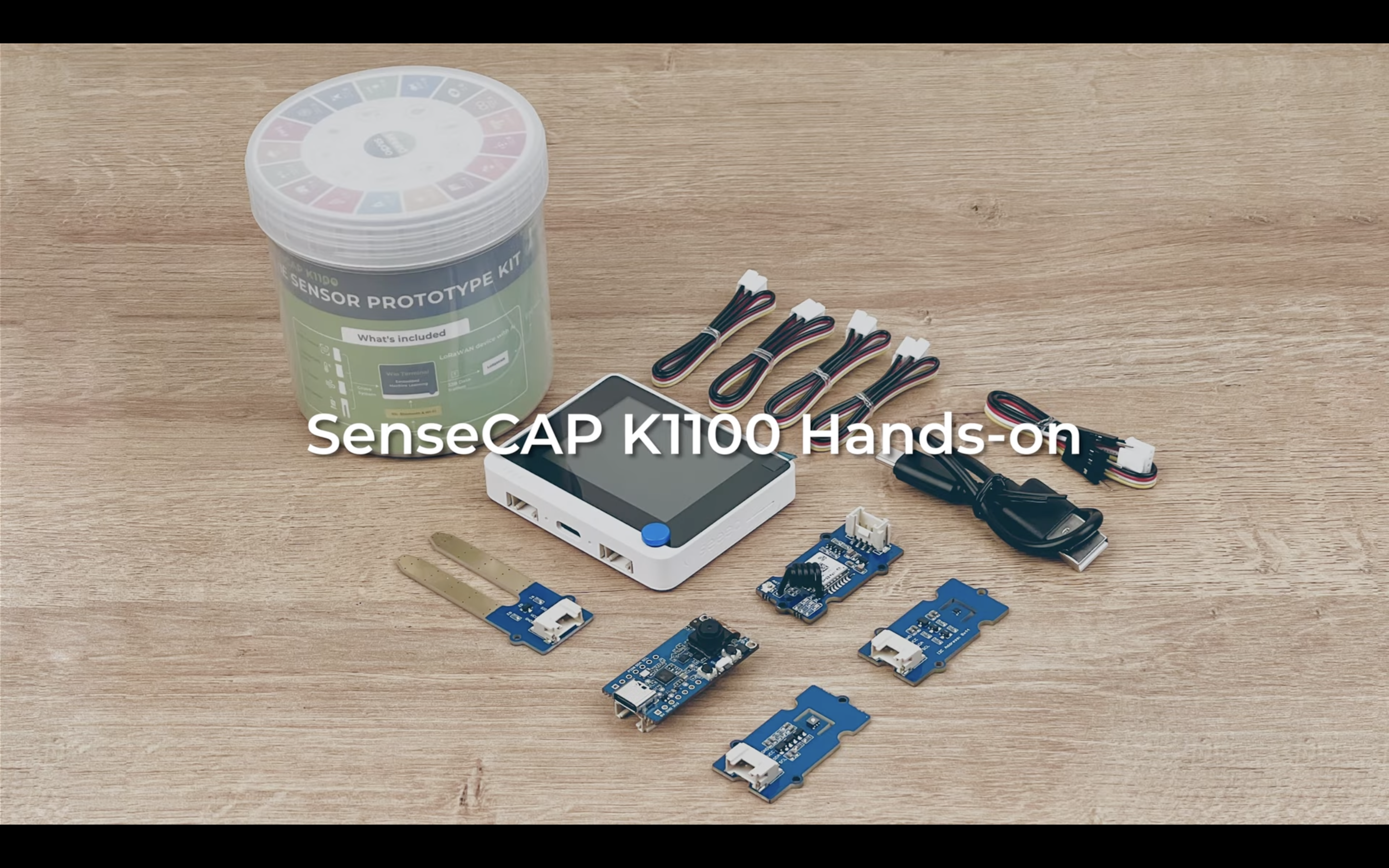 SenseCAP K1100 - The Sensor Prototype Kit with LoRa® and AI